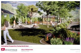 Watervliet Pocket Park Conceptual Plan